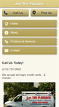 Mobile Screenshot of jimtheplumber.com